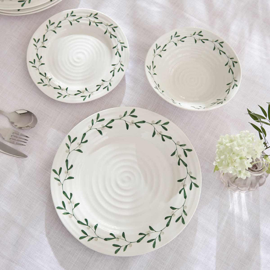 Portmeirion Sophie Conran Mistletoe Salad Plate