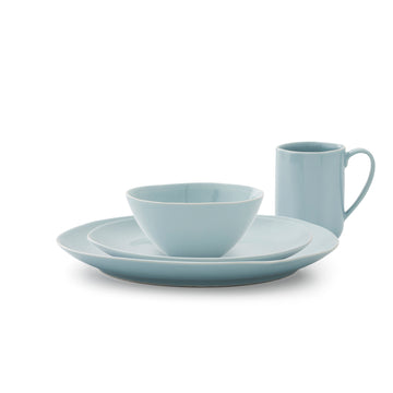 Portmeirion Sophie Conran Arbor Robins Egg 4 Piece Place Setting