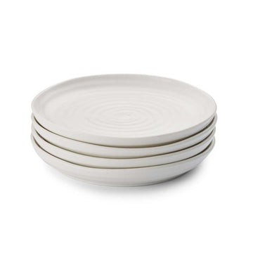 Portmeirion Sophie Conran White Coupe Dinner Plate, Set of 4