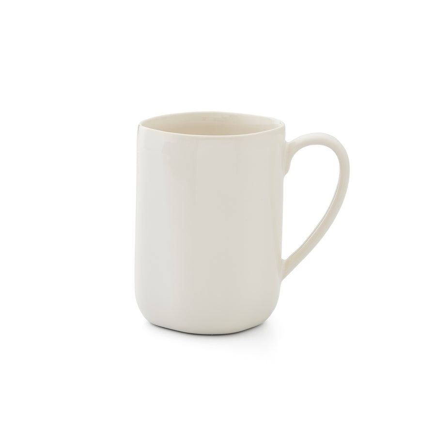Portmeirion Sophie Conran Arbor Creamy White Mug, Set of 4 Dinnerware 