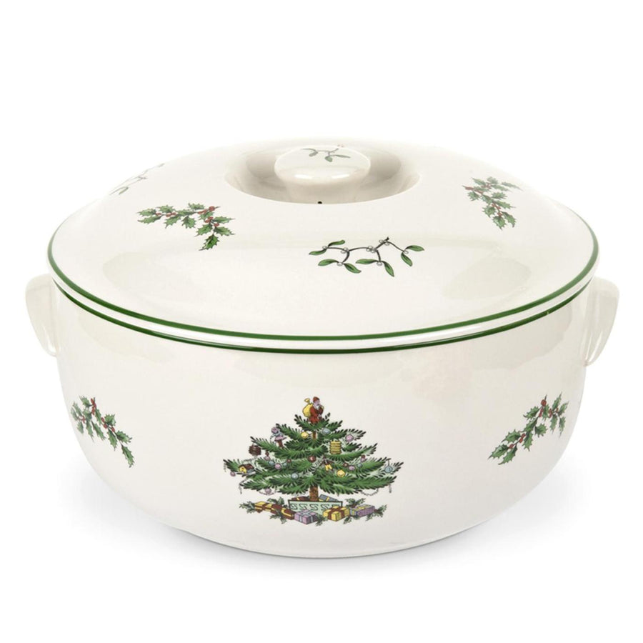 Spode Christmas Tree Round Casserole