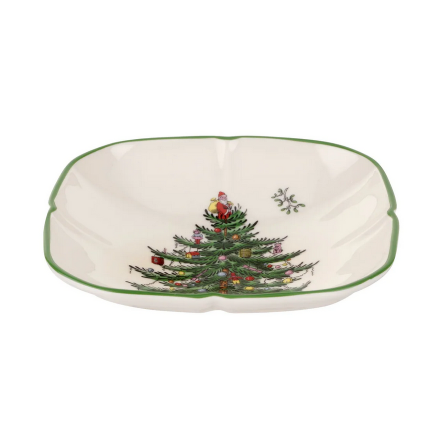 Spode Christmas Tree Tidbit Dish