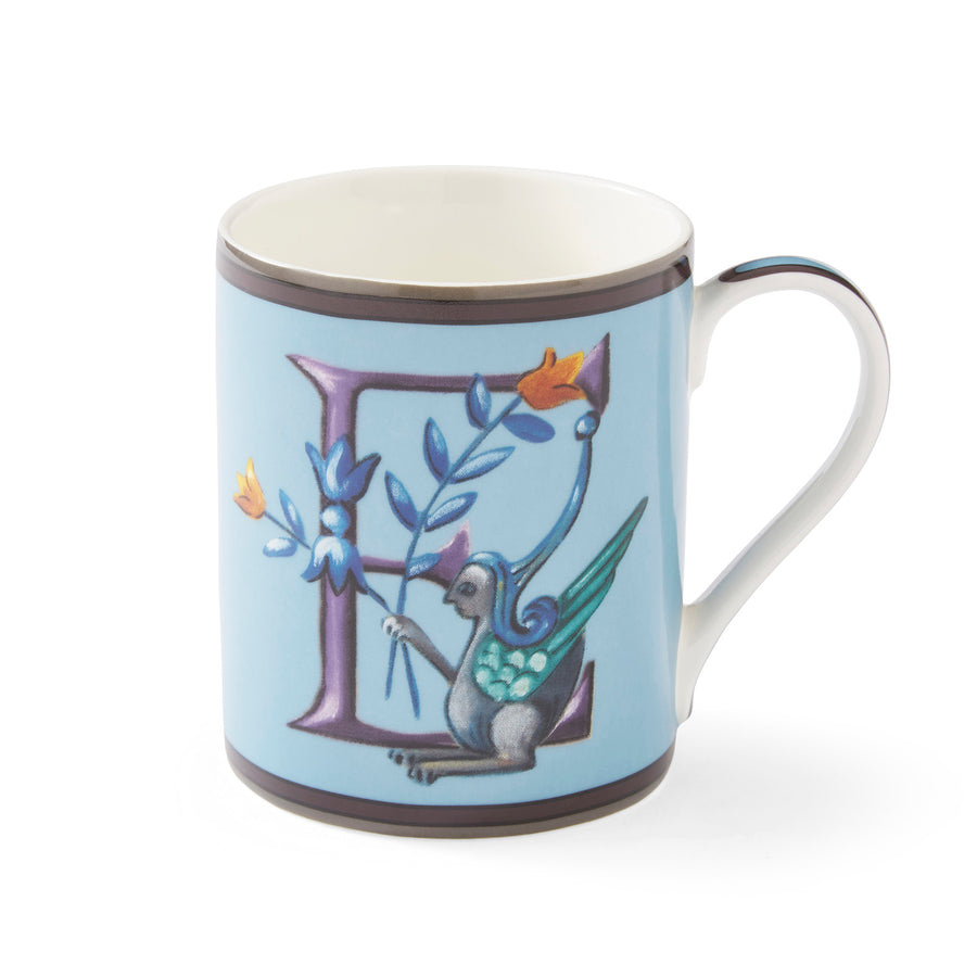 Spode Kit Kemp Alphabet Mugs_Letter E
