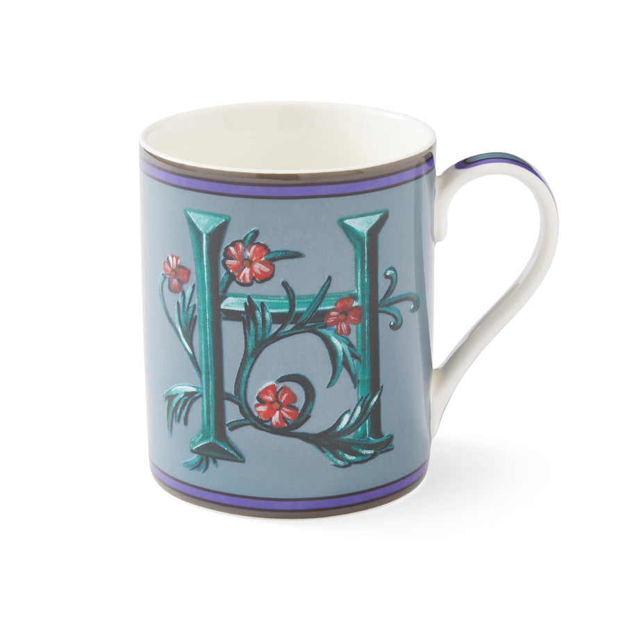 Spode Kit Kemp Alphabet Mugs_Letter H