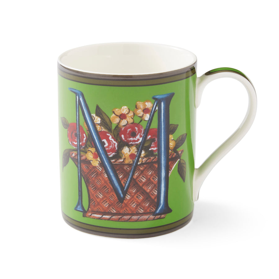 Spode Kit Kemp Alphabet Mugs_Letter M