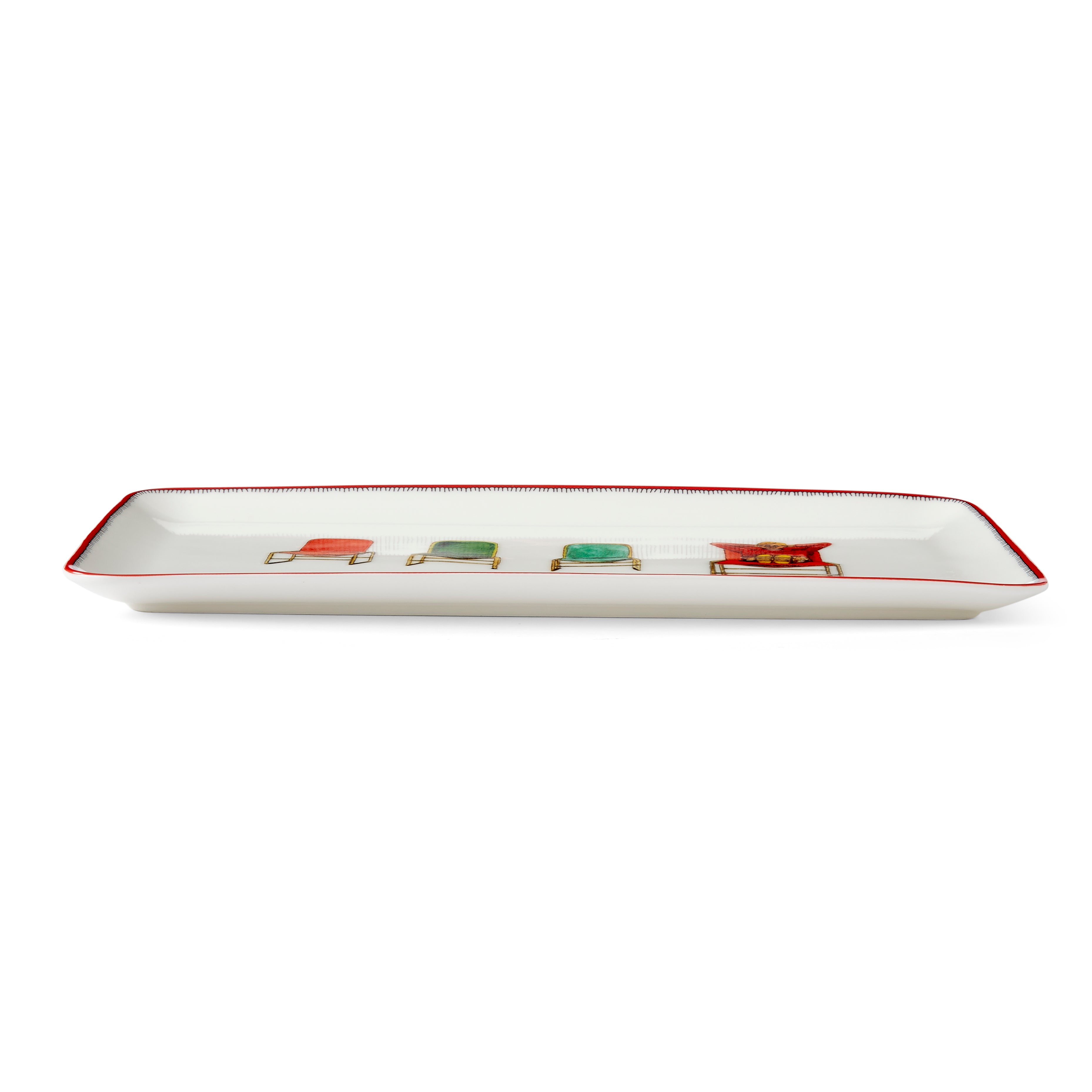 Spode Kit Kemp Doodles Sandwich Platter