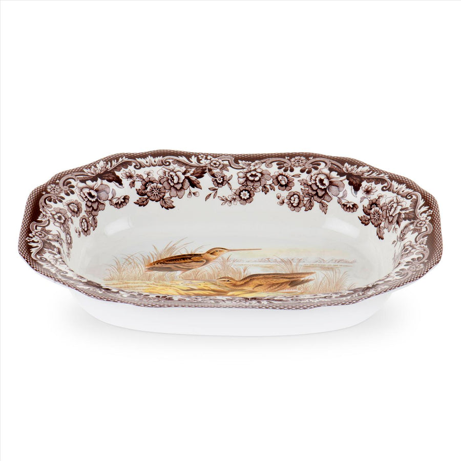 Spode Woodland Open Vegetable Dish - 11.5