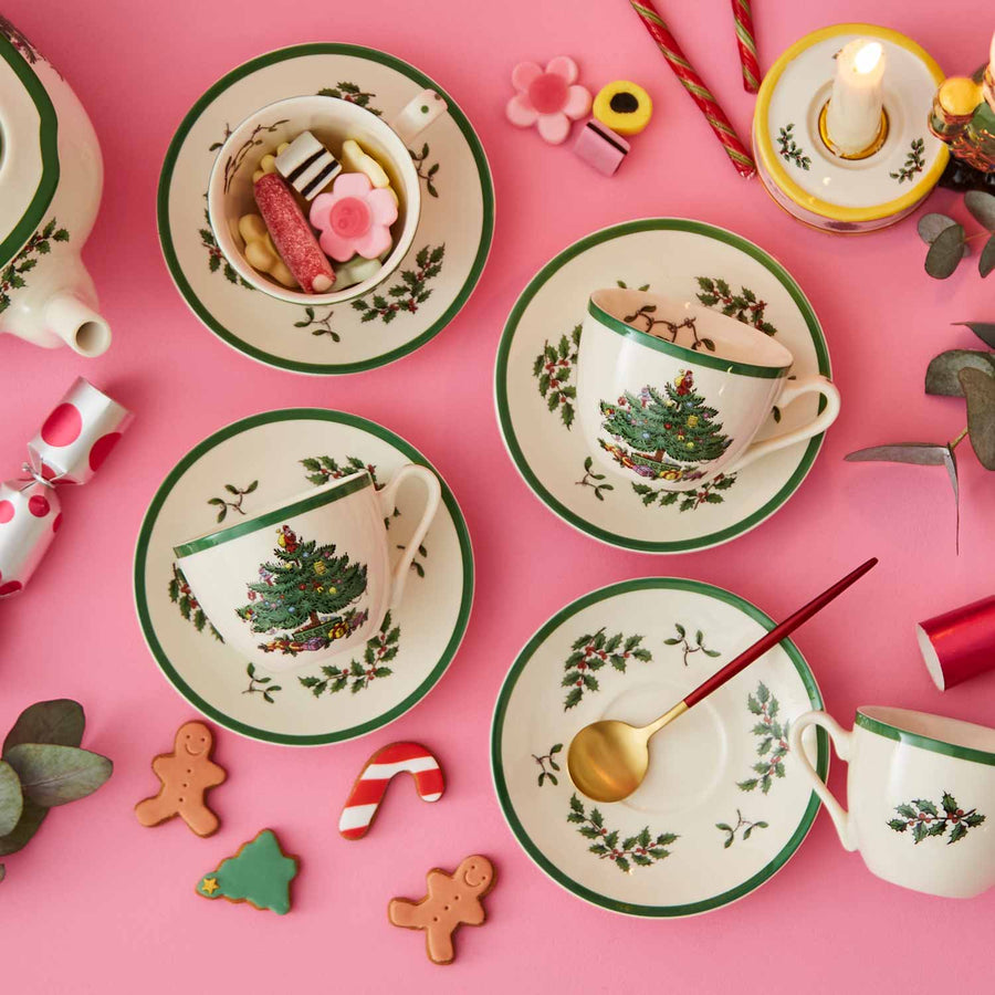 Spode Christmas Tree 5-Piece Place Setting
