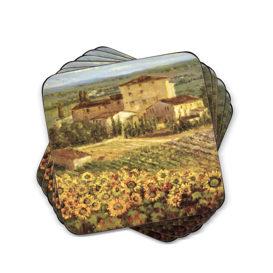 Pimpernel Tuscany Coasters, Set of 6