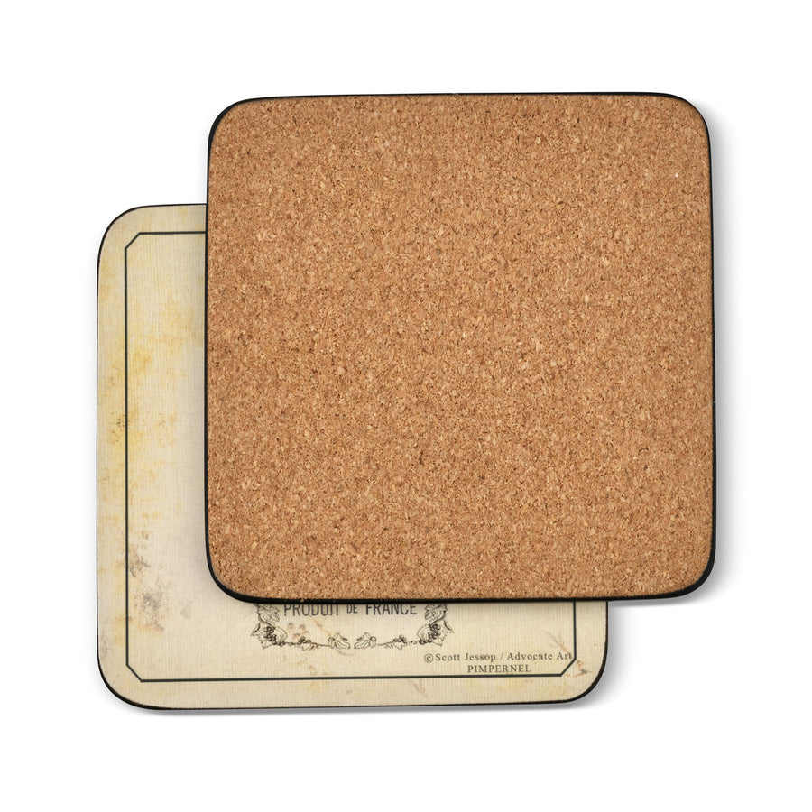 Pimpernel Vin de France Coasters, Set of 6