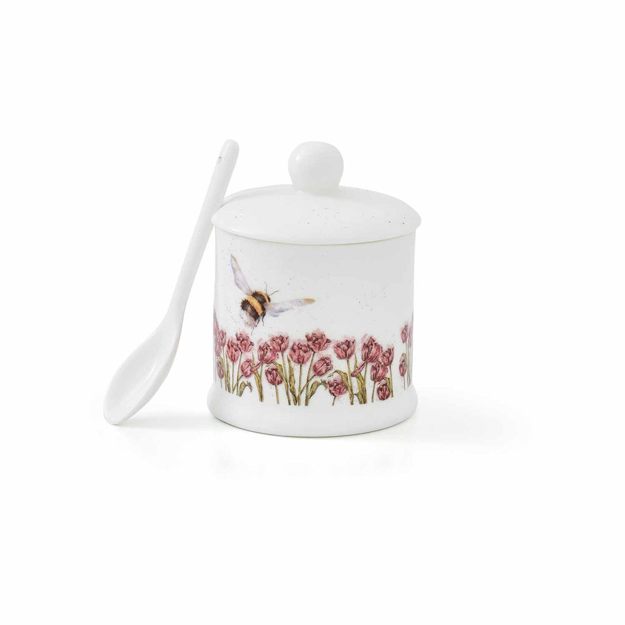 Royal Worcester Hannah Dale Wrendale Designs  Conserve Pot