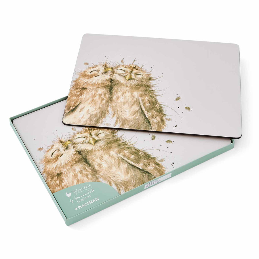 Pimpernel Wrendale Owl Placemats, Set of 4