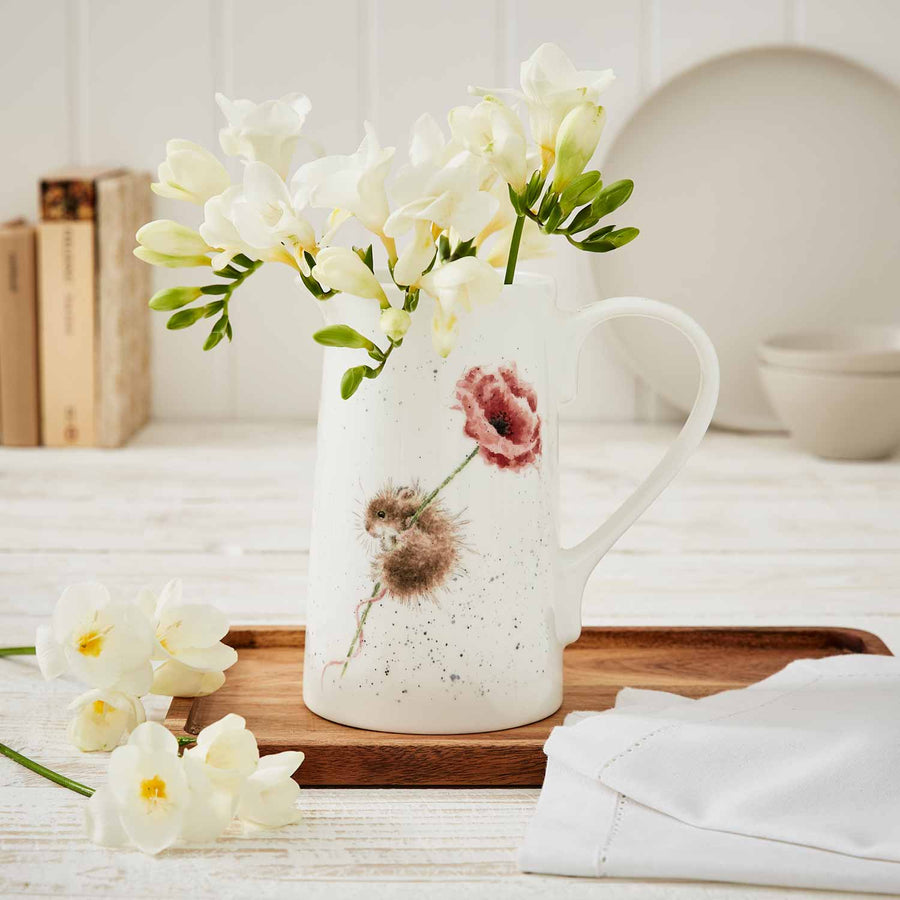 Royal Worcester Hannah Dale Wrendale DesignsJug (Mouse)