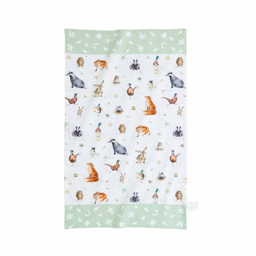 Royal Worcester Hannah Dale Wrendale Designs Tea Towel